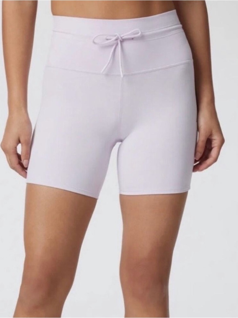 Vuori High-Rise Opal Daily Shorts - Light Pink - Size M